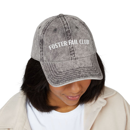 Foster Fail Club - Embroidered Vintage Cap