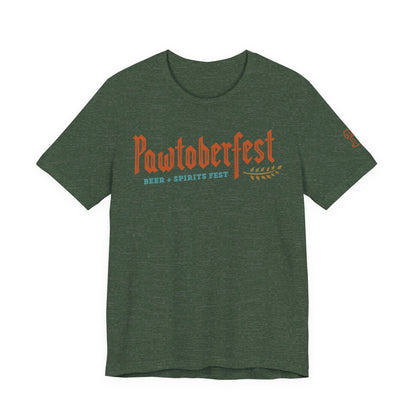 Pawtoberfest Unisex Jersey Short Sleeve Tee