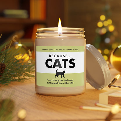 "Because Cats" Scented Candle