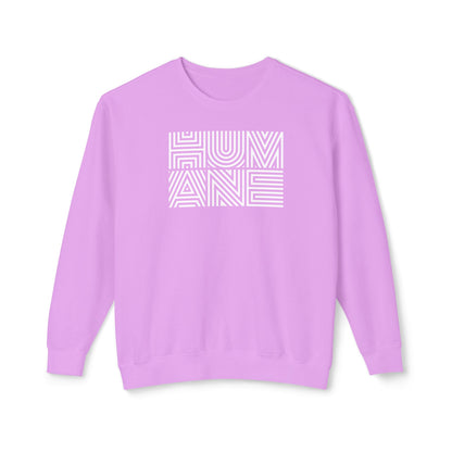 Humane - Unisex Lightweight Sweatshirt