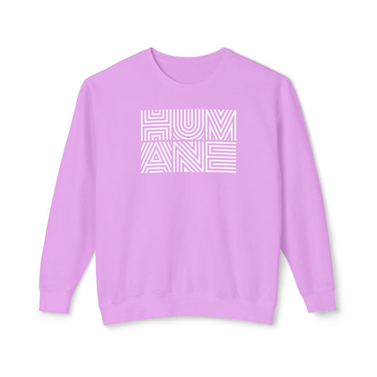 Humane - Unisex Lightweight Sweatshirt
