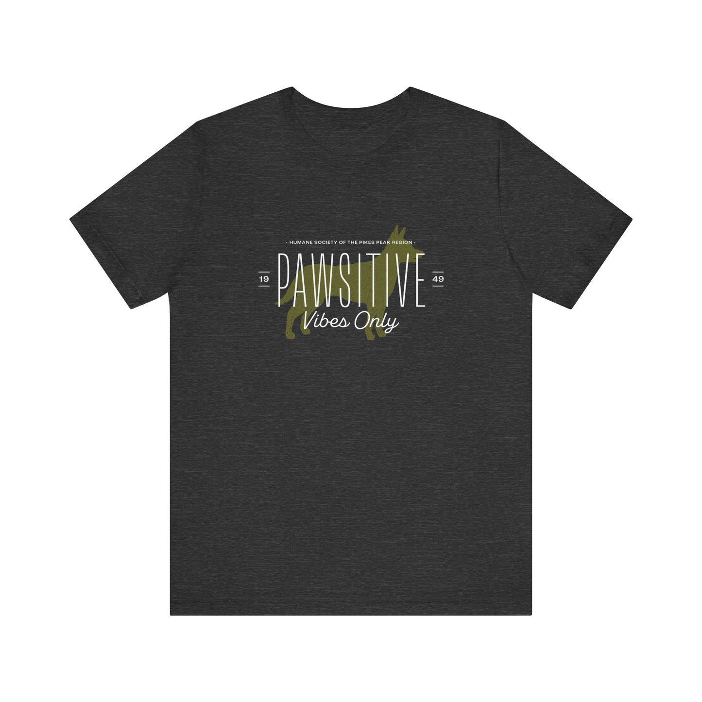 Pawsitive Vibes Only - Unisex Jersey Short Sleeve Tee