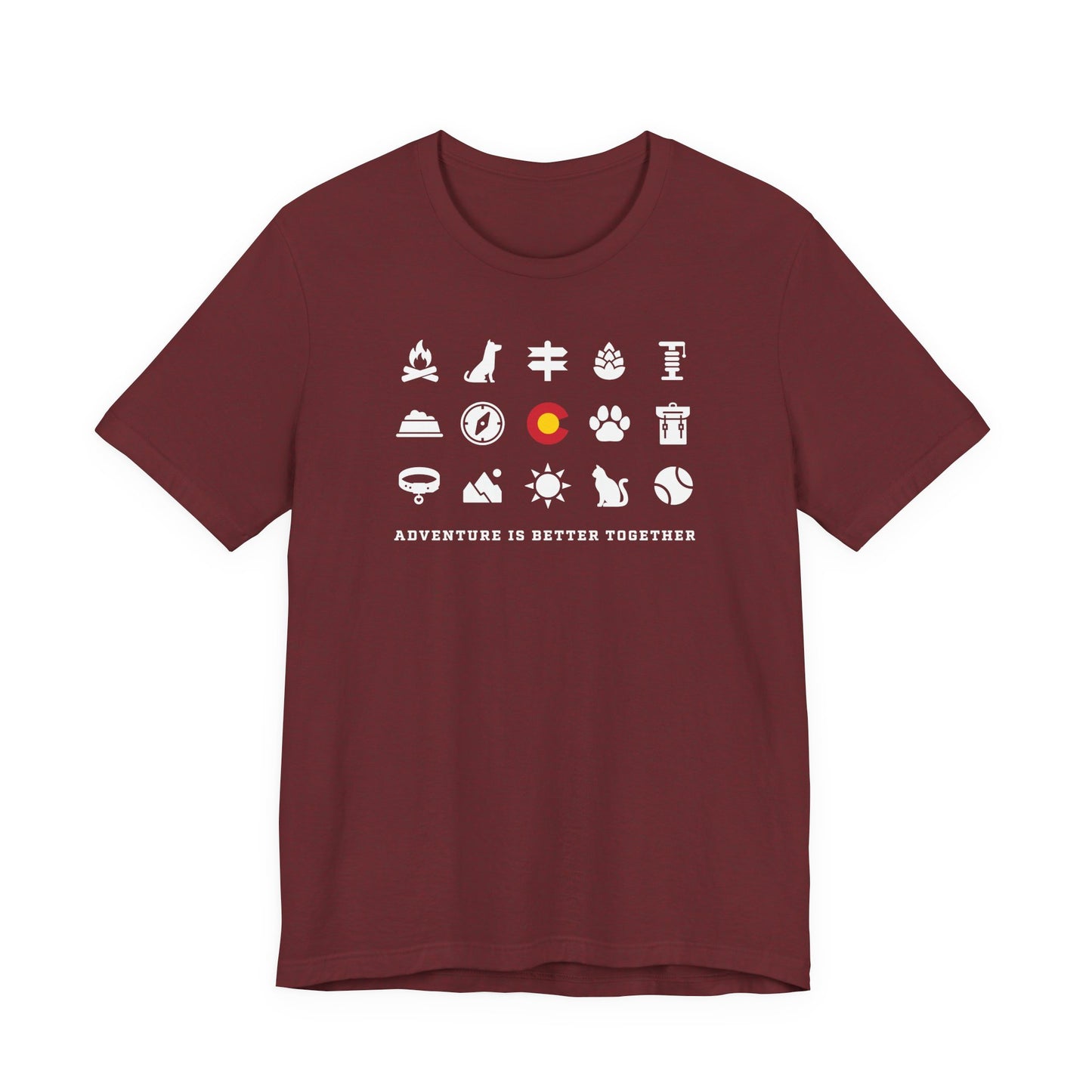 Adventure Is Better Together - Unisex Jersey Short Sleeve Tee
