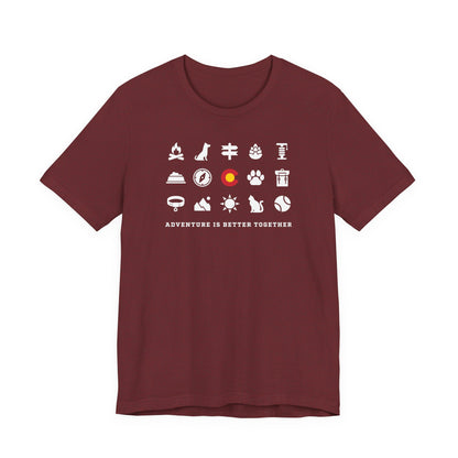 Adventure Is Better Together - Unisex Jersey Short Sleeve Tee