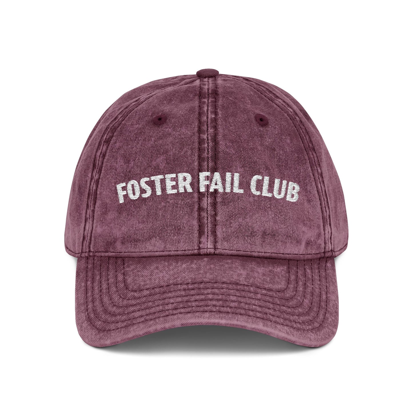 Foster Fail Club - Embroidered Vintage Cap