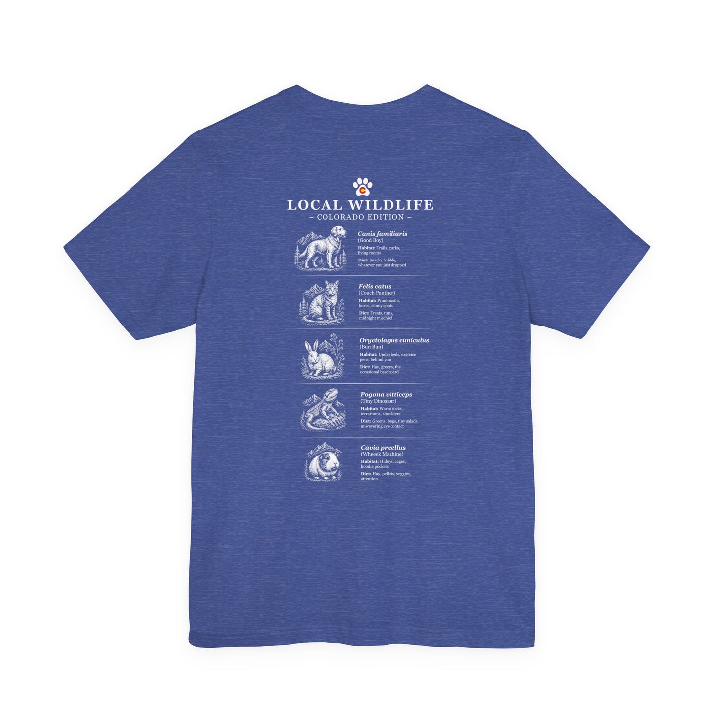 Local Wildlife - Unisex Jersey Short Sleeve Tee