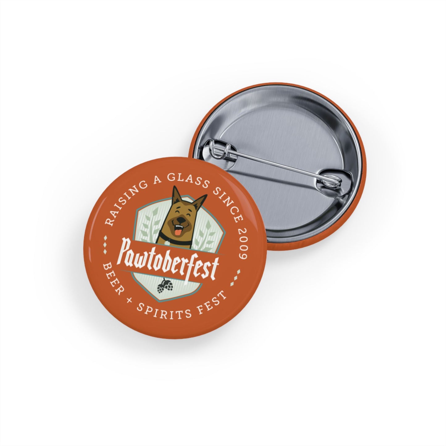 Pawtoberfest Round Pins