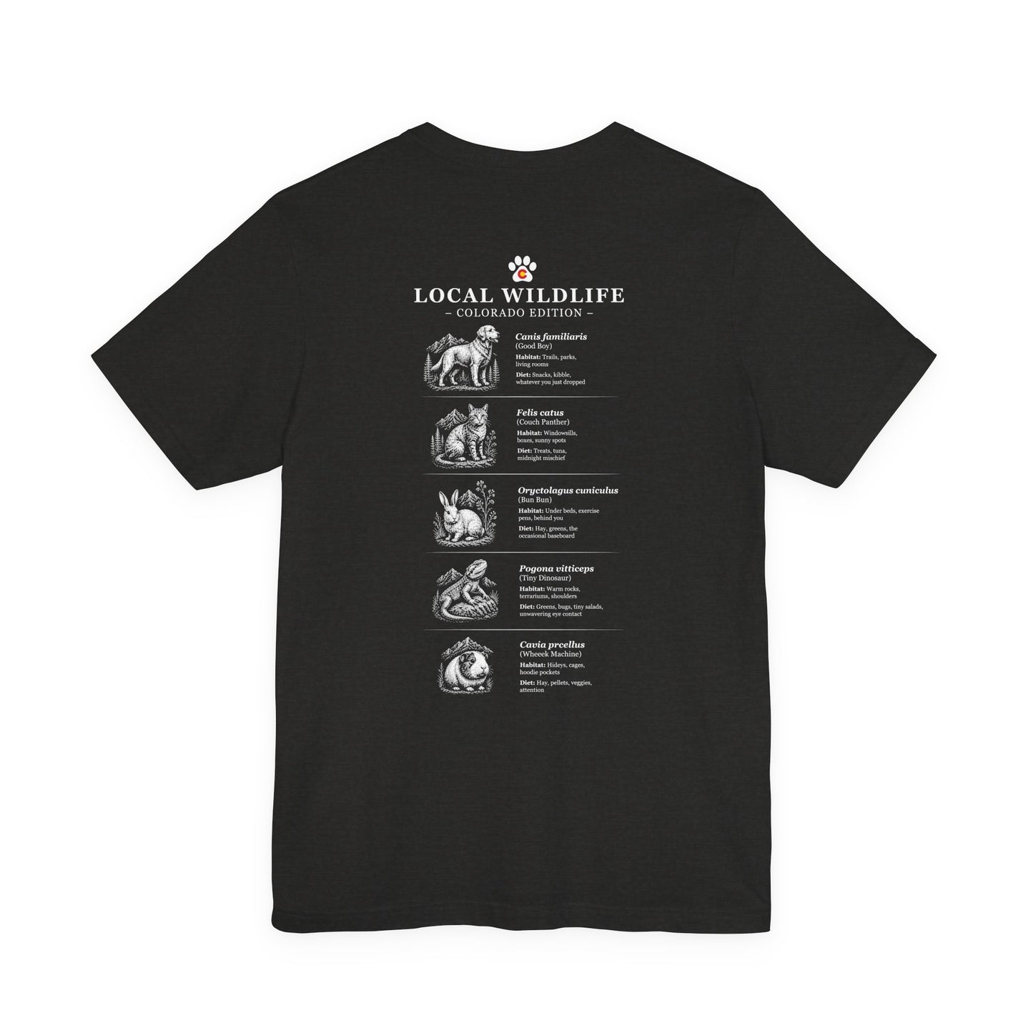 Local Wildlife - Unisex Jersey Short Sleeve Tee