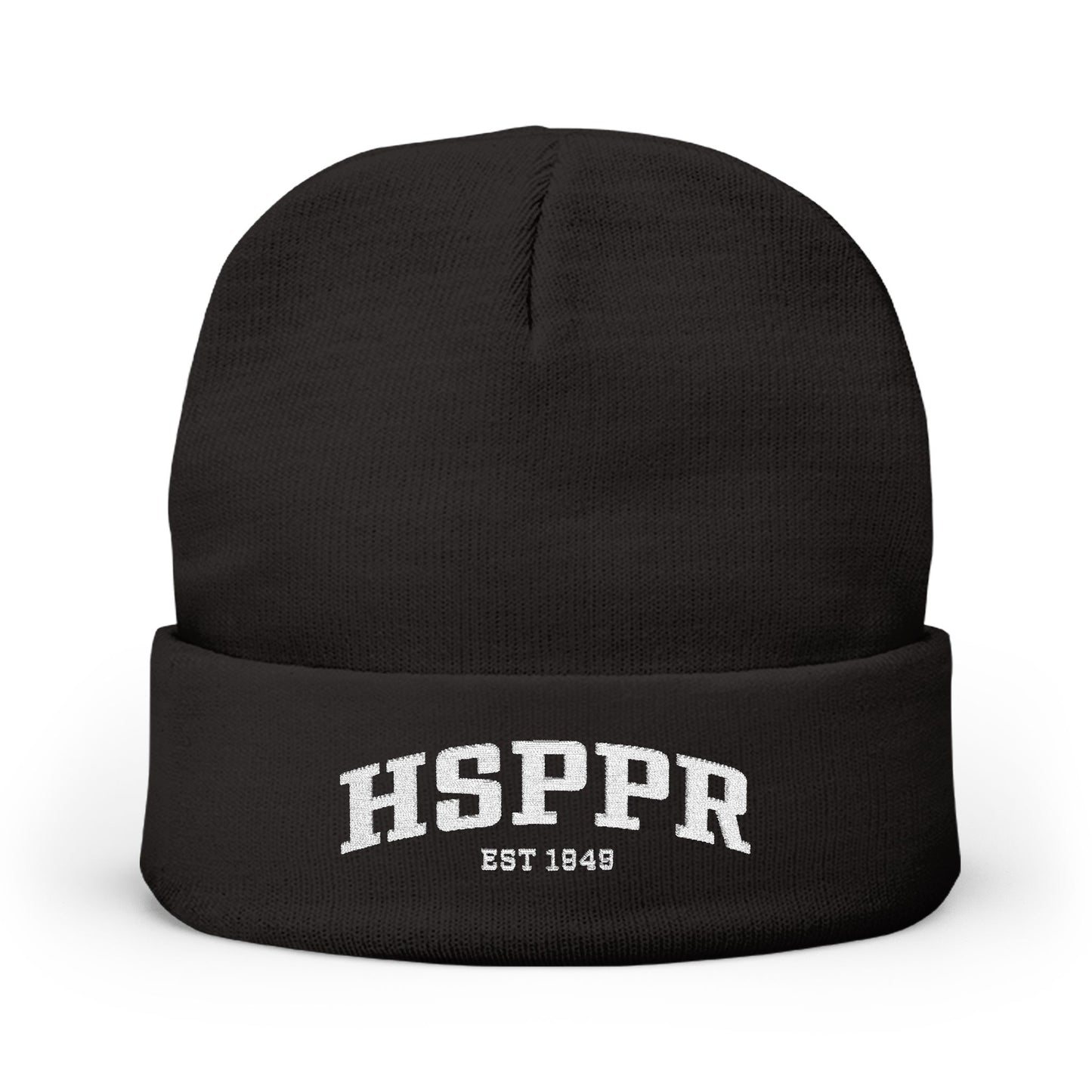 Classic HSPPR - Embroidered Knit Beanie