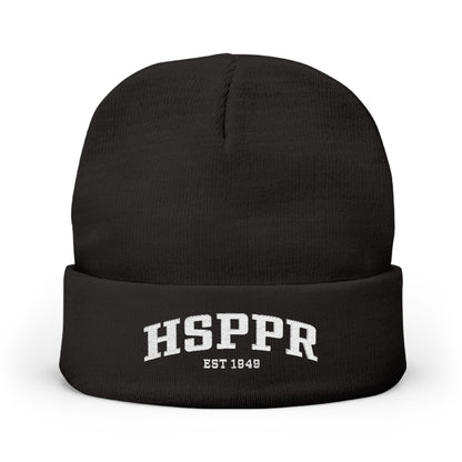 Classic HSPPR - Embroidered Knit Beanie