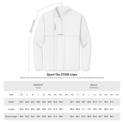 HSPPR - Men's Embroidered Sport-Wick® Stretch Quarter-Zip Pullover