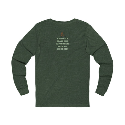 Pawtoberfest Badge Unisex Long Sleeve Tee