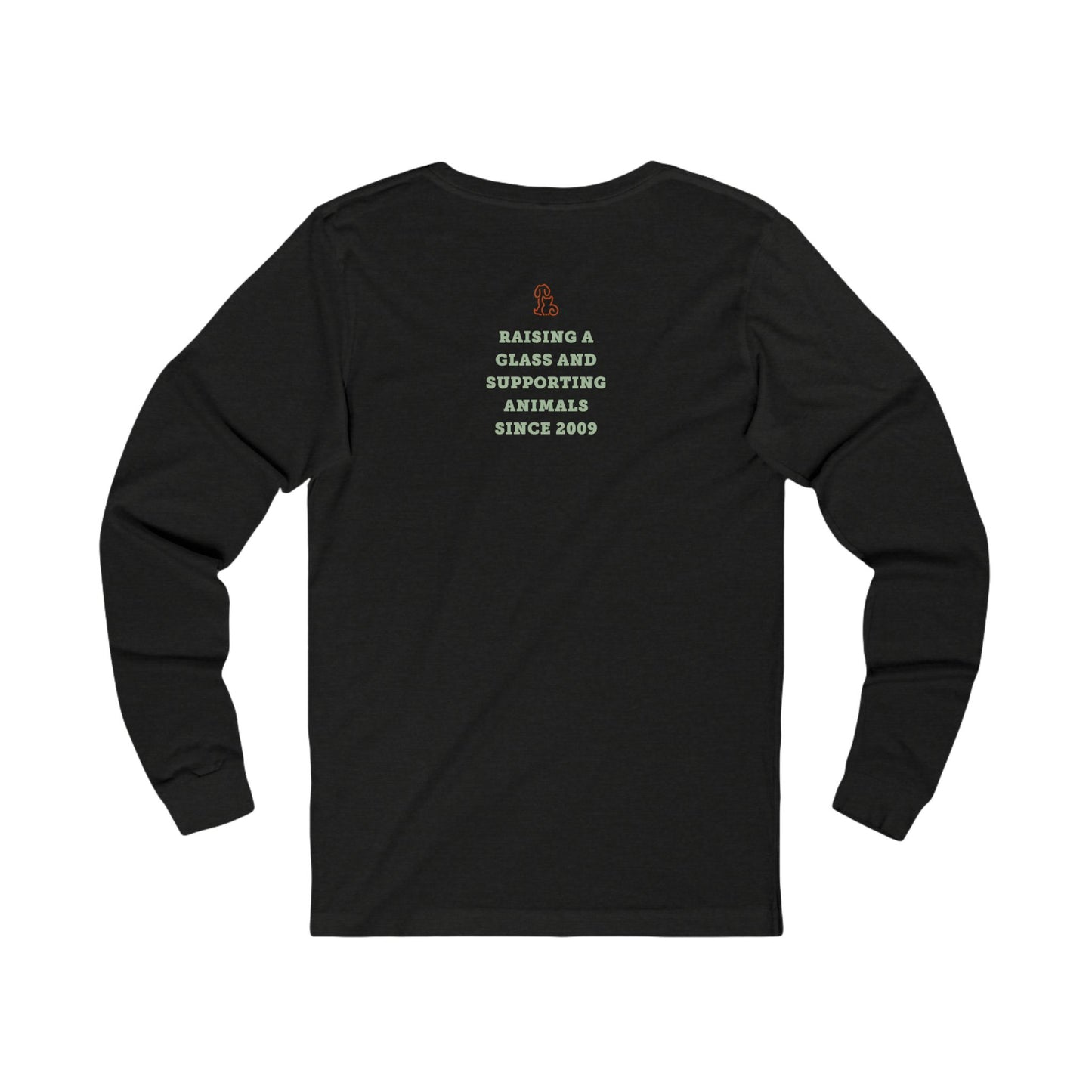 Pawtoberfest Badge Unisex Long Sleeve Tee