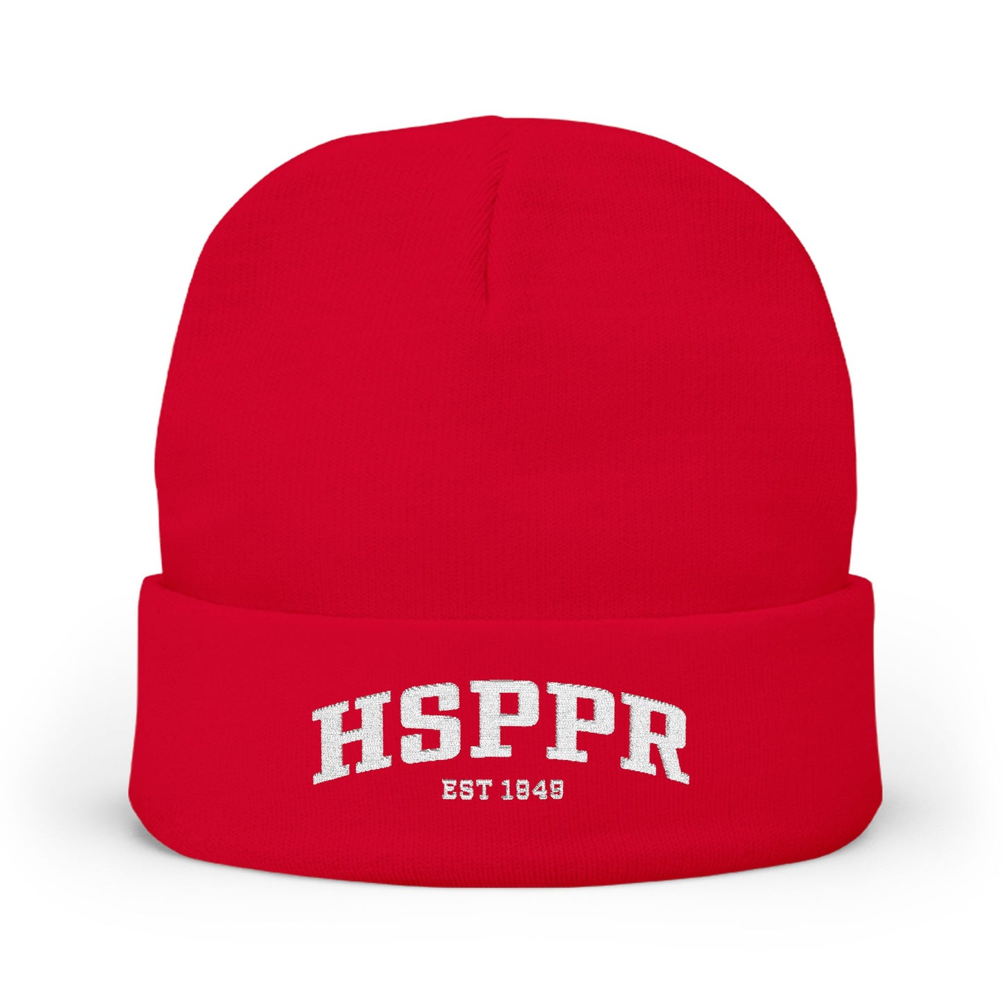 Classic HSPPR - Embroidered Knit Beanie