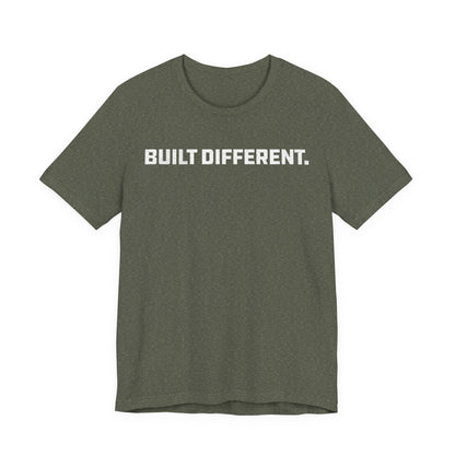 Built Different - Unisex Jersey Short Sleeve Tee