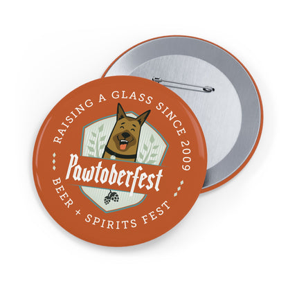 Pawtoberfest Round Pins