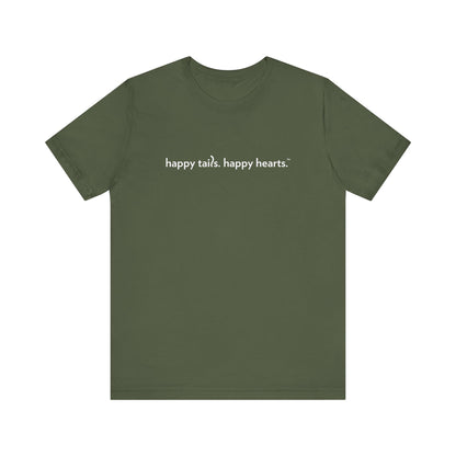 Happy Tails - Unisex Jersey Short Sleeve Tee