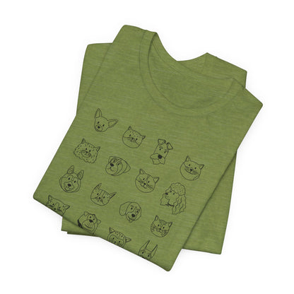 Pet Lovers - Unisex Jersey Short Sleeve Tee