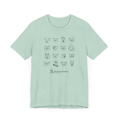 Pet Lovers - Unisex Jersey Short Sleeve Tee