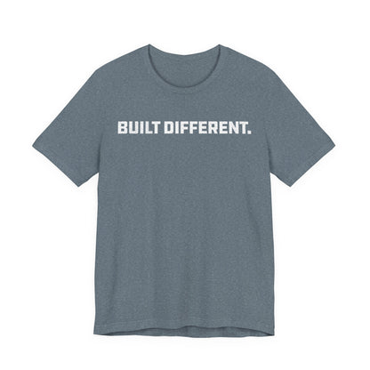 Built Different - Unisex Jersey Short Sleeve Tee