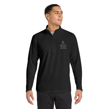 HSPPR - Men's Embroidered Sport-Wick® Stretch Quarter-Zip Pullover