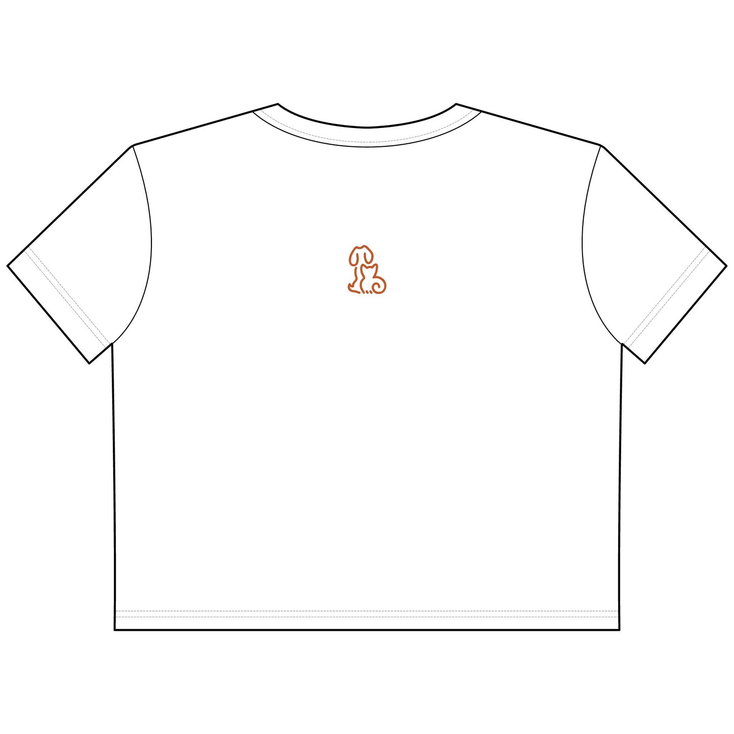 Pawtoberfest Women's Cropped Boxy Tee