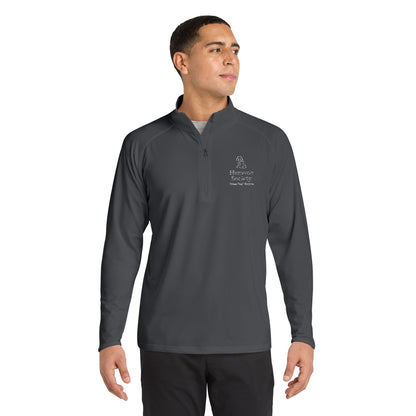 HSPPR - Men's Embroidered Sport-Wick® Stretch Quarter-Zip Pullover