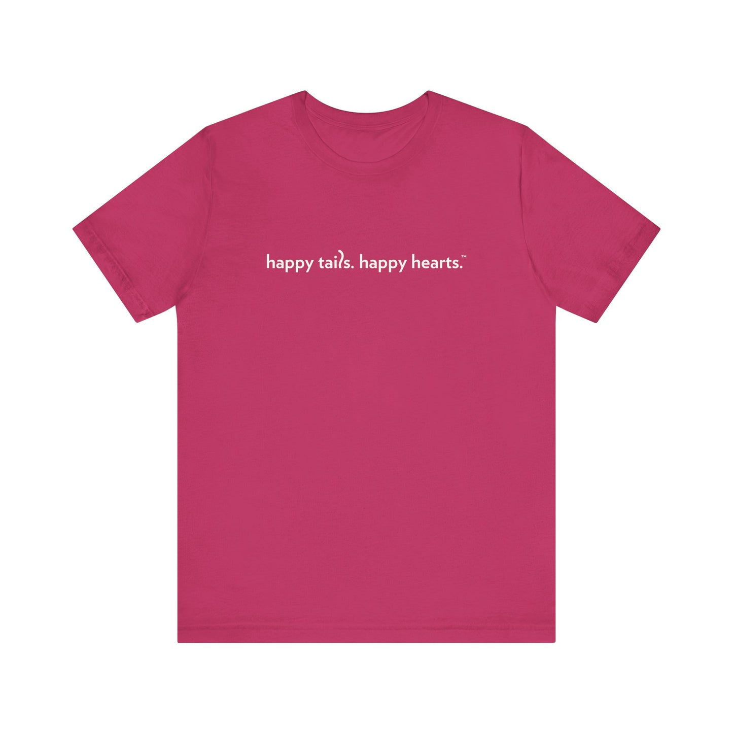 Happy Tails - Unisex Jersey Short Sleeve Tee