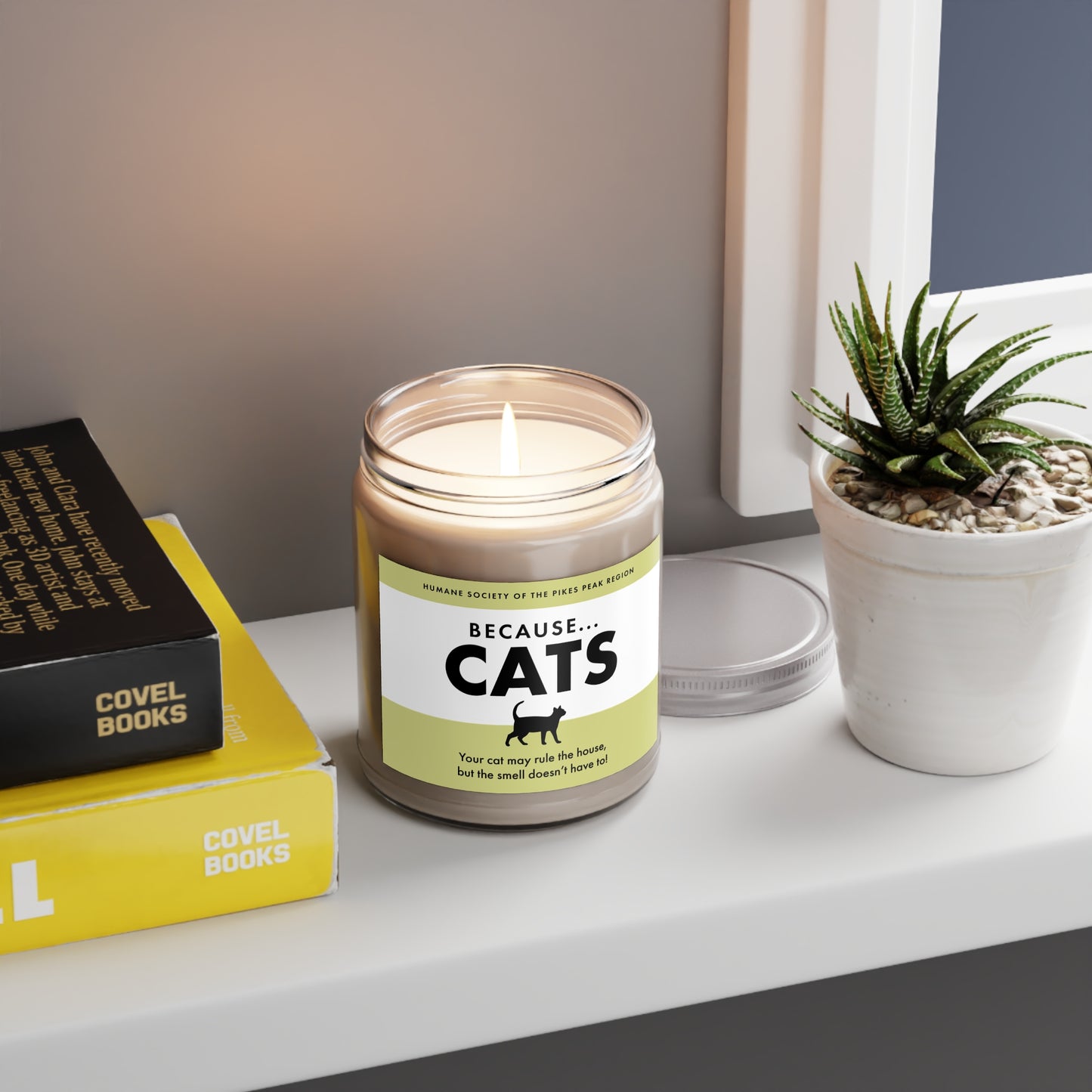 "Because Cats" Scented Candle