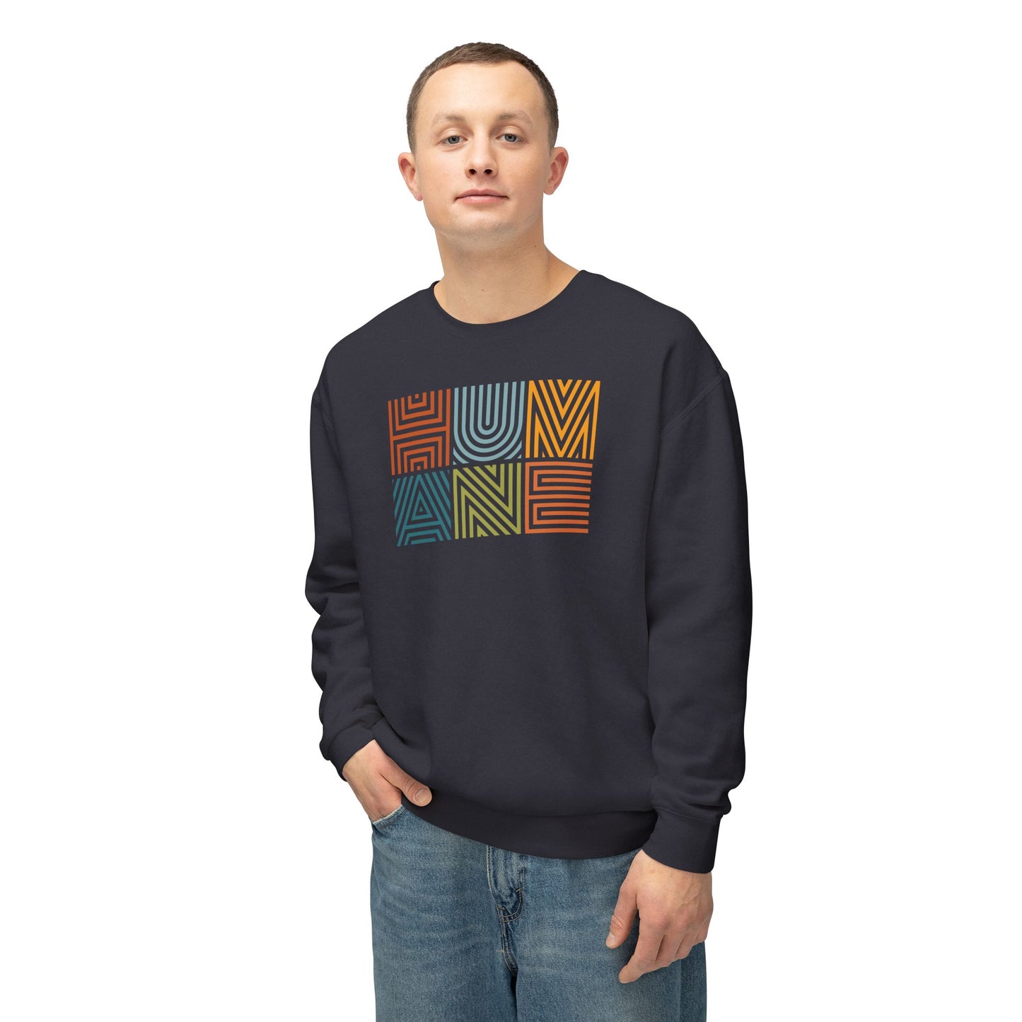Humane - Unisex Lightweight Sweatshirt
