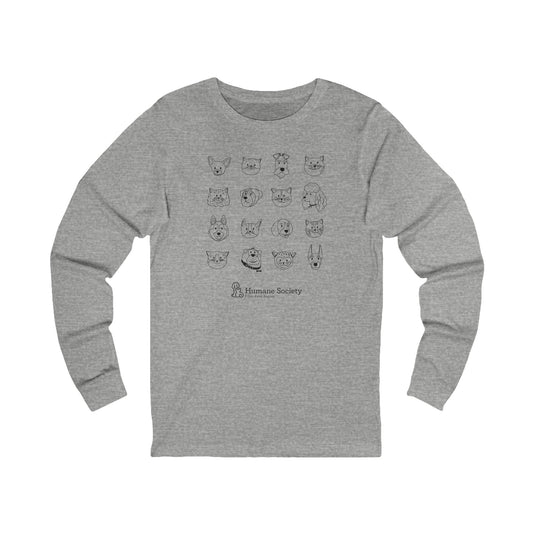 Pet Lovers - Unisex Jersey Long Sleeve Tee