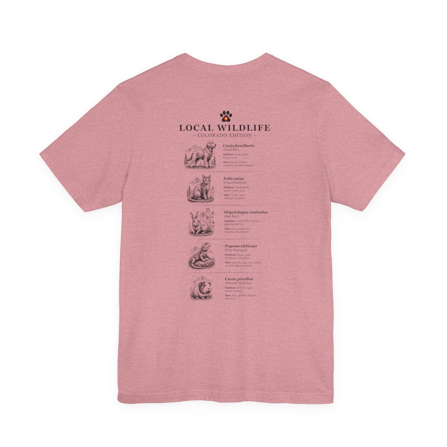 Local Wildlife - Unisex Jersey Short Sleeve Tee