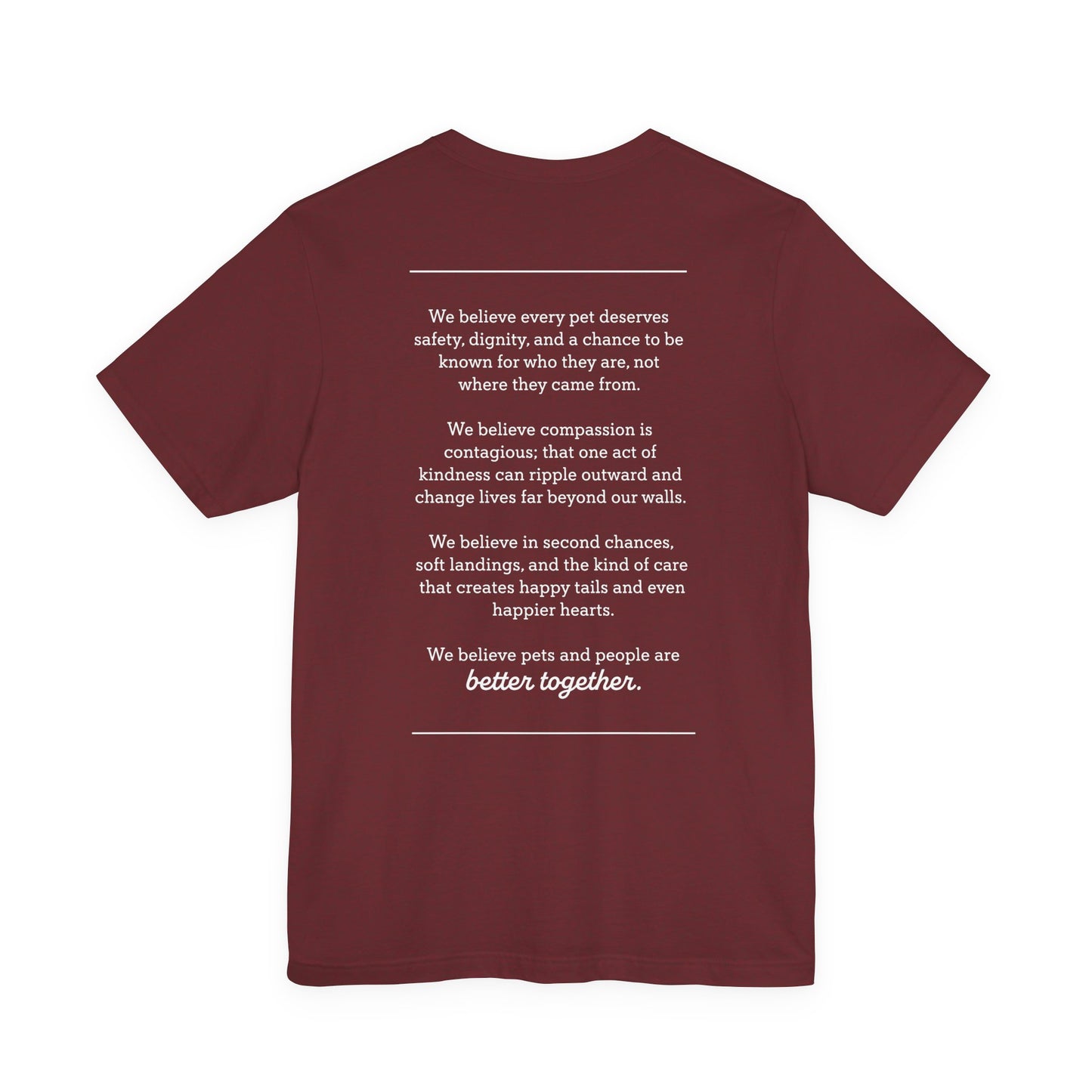We Believe - Unisex Jersey Short Sleeve Tee