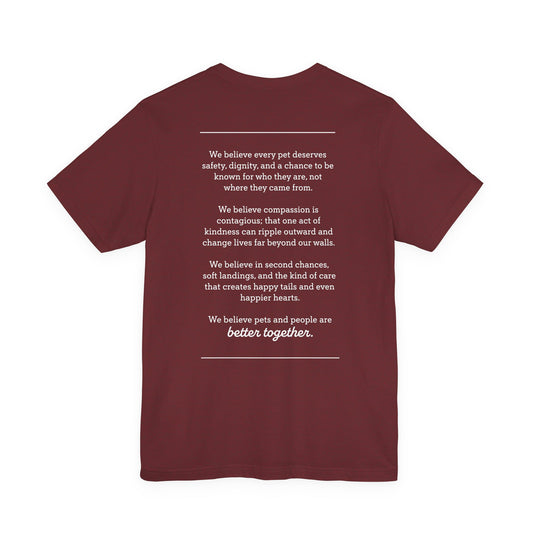 We Believe - Unisex Jersey Short Sleeve Tee